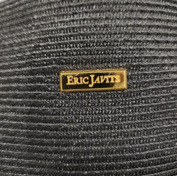 ERIC JAVITS TOTE BAG. RAFFIA BAG, STRAW BAG EUC - Picture 4 of 12
